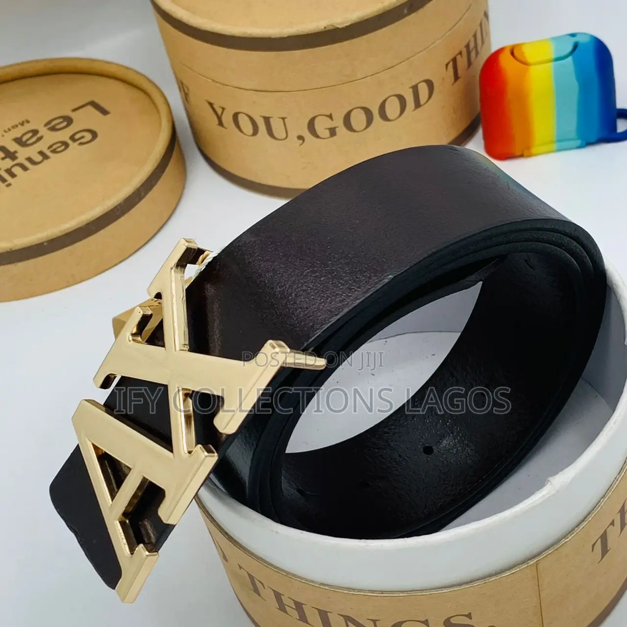 Pure Leather Designer's Belt