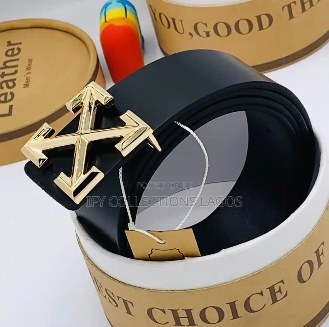 Pure Leather Designer's Belt