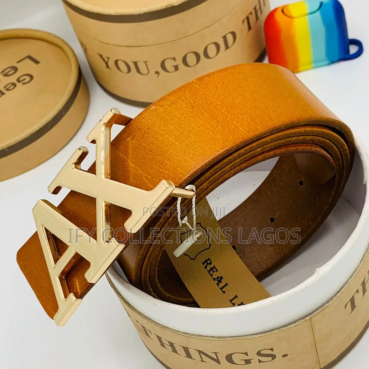 Pure Leather Designer's Belt