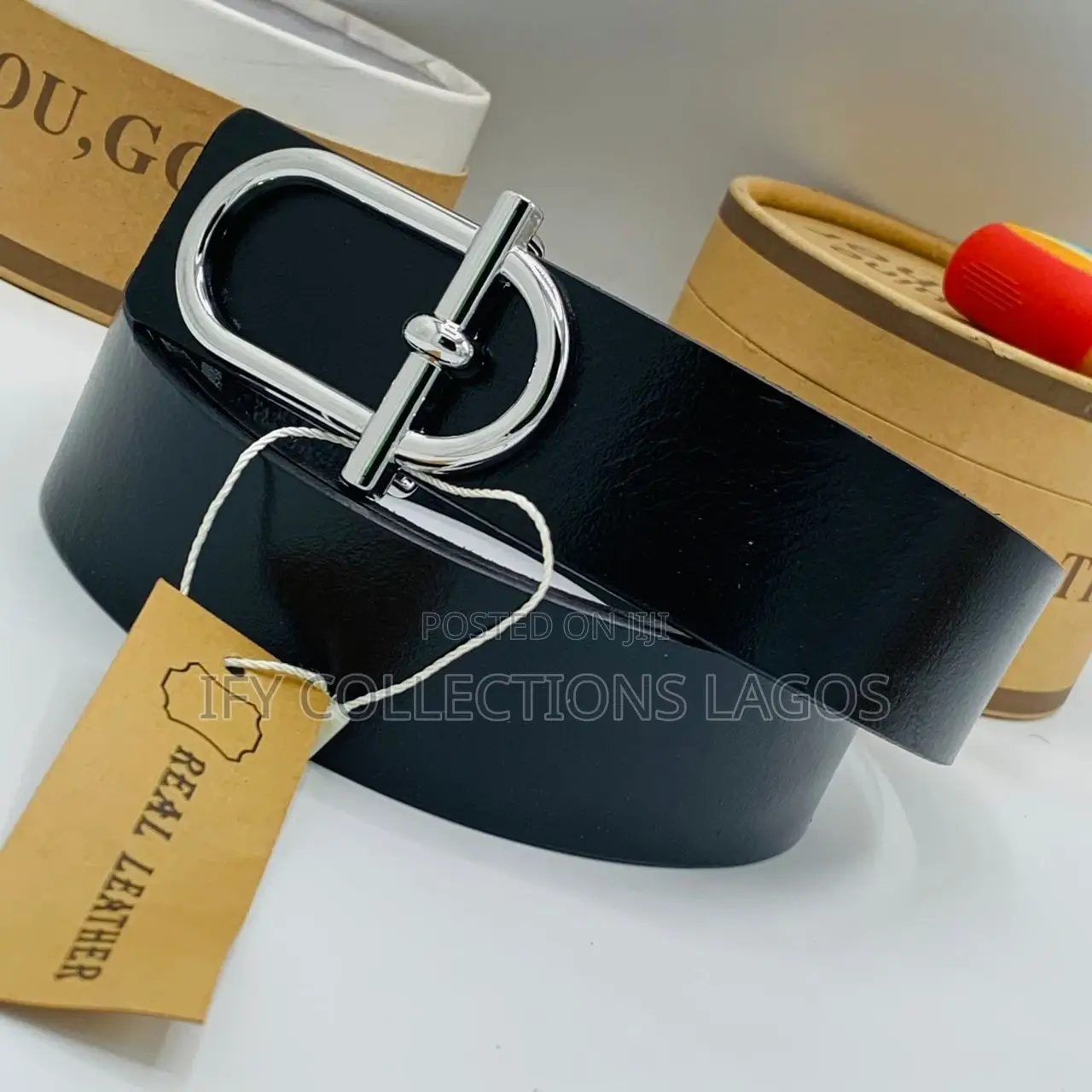 Pure Leather Designer's Belt