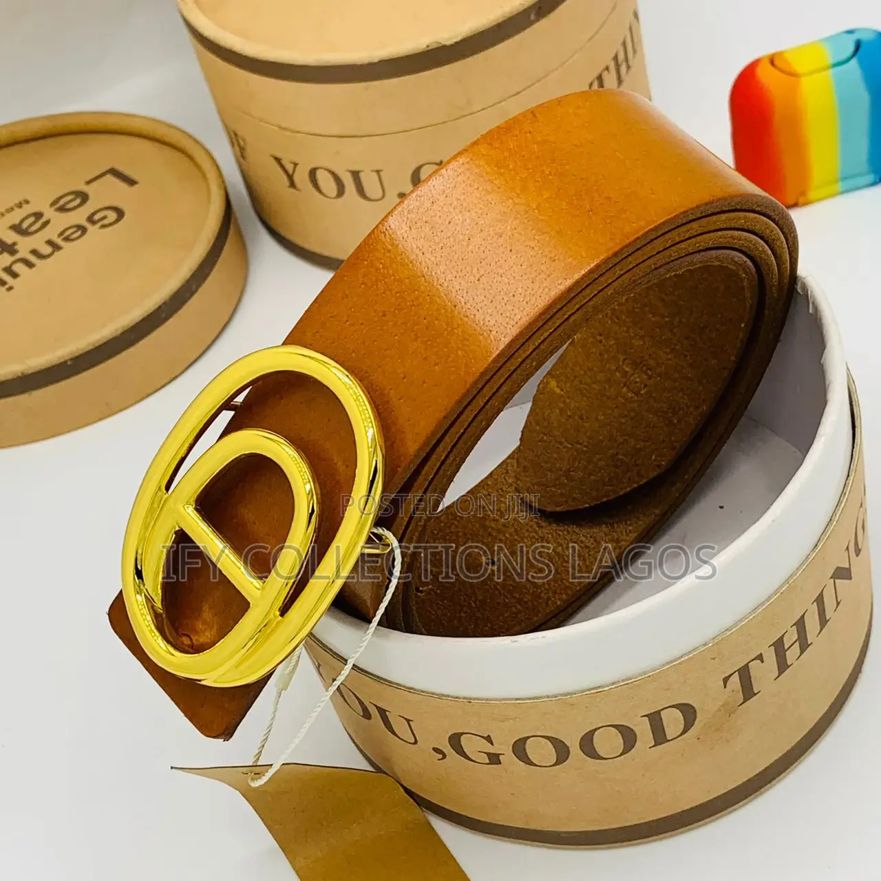 Pure Leather Designer's Belt