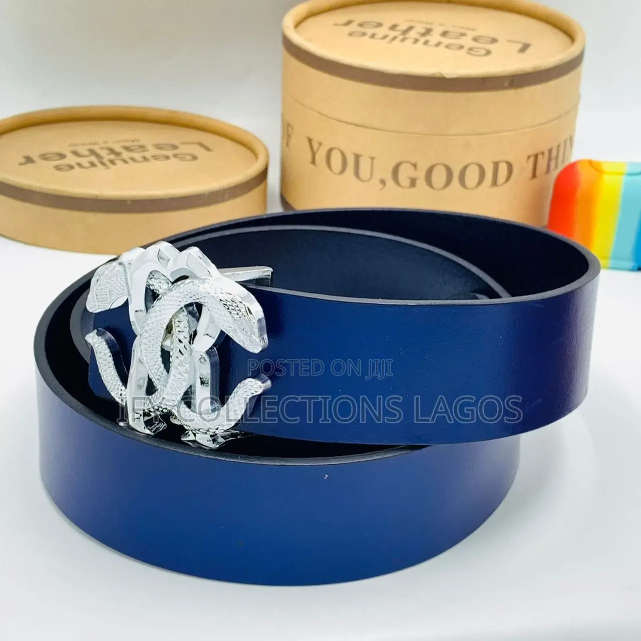 Pure Leather Designer's Belt
