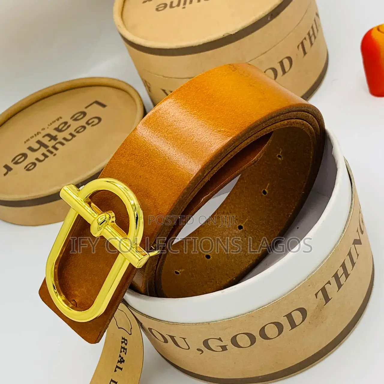 Pure Leather Designer's Belt