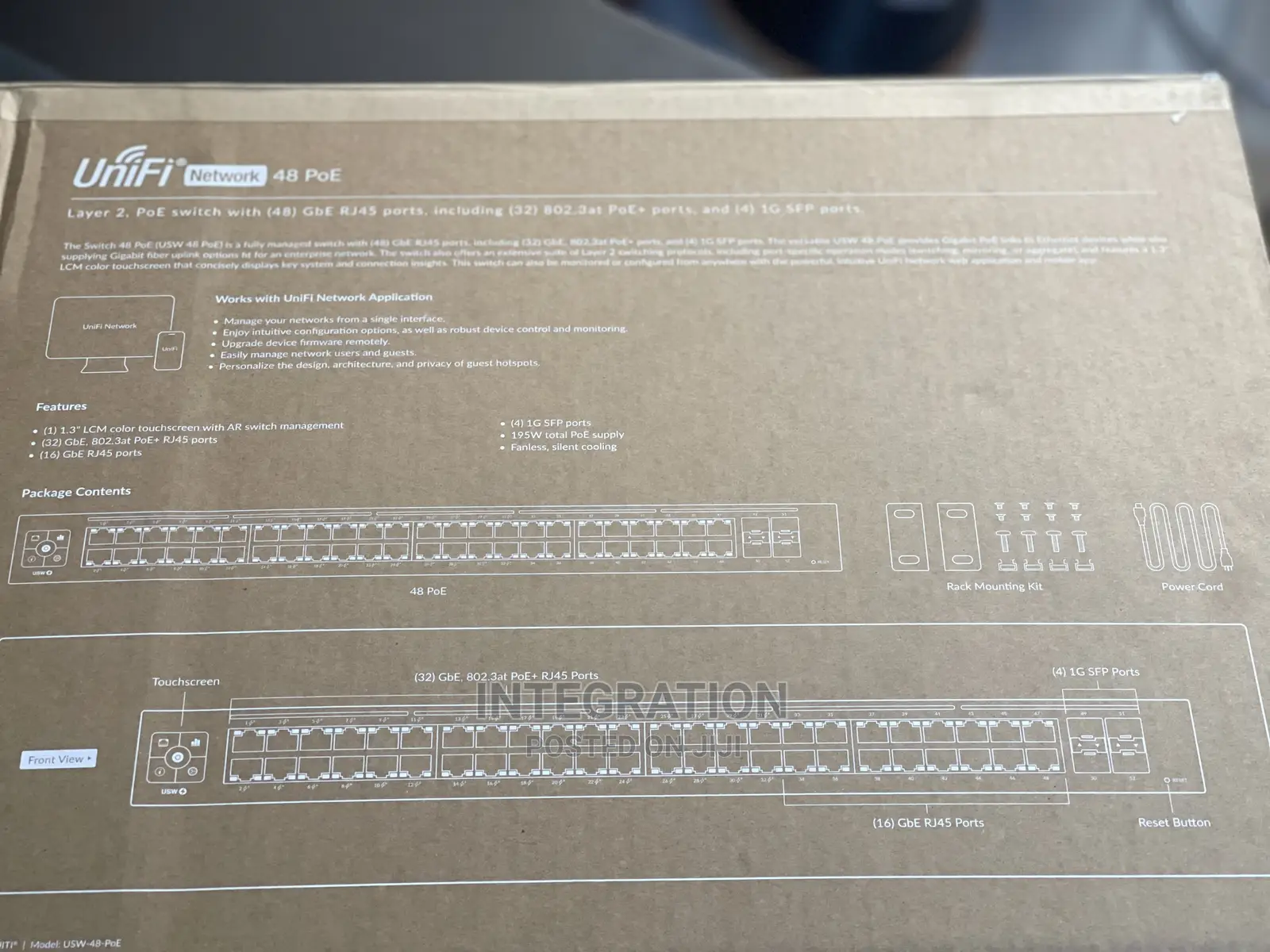 Ubiquiti Usw-48-Poe Switch 48 Poe