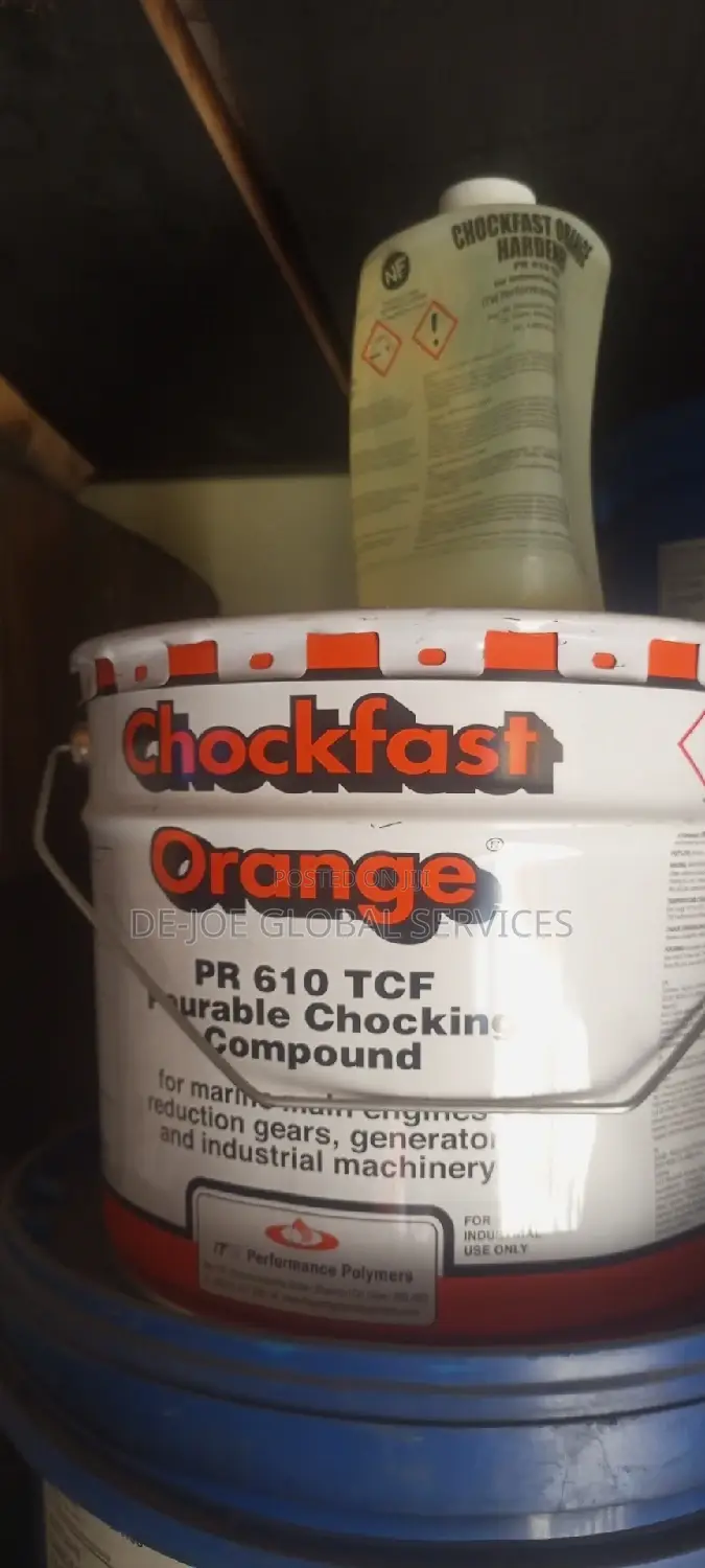 Chock Fast Orange Compound for Marine Adhesive