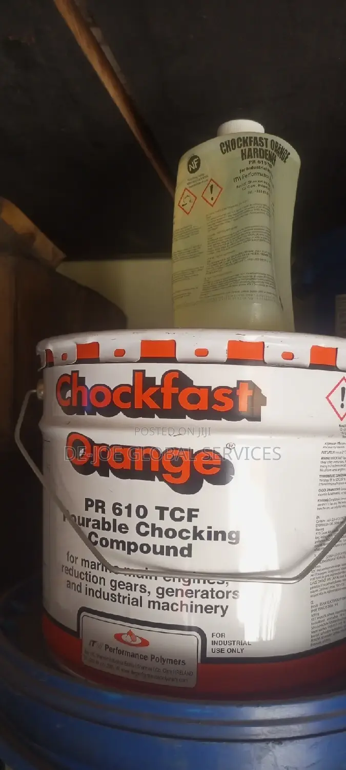 Chock Fast Orange Compound for Marine Adhesive