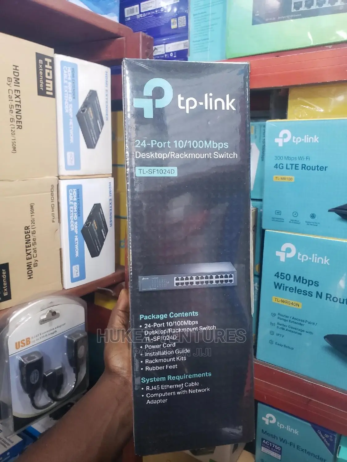 Tplink 24port Desktop/Rackmount Switch Tl-Sf1024d