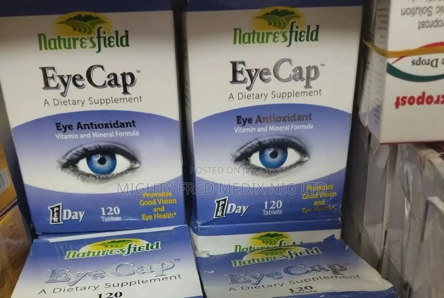 Nature's Field Eye Cap 120 Tablets