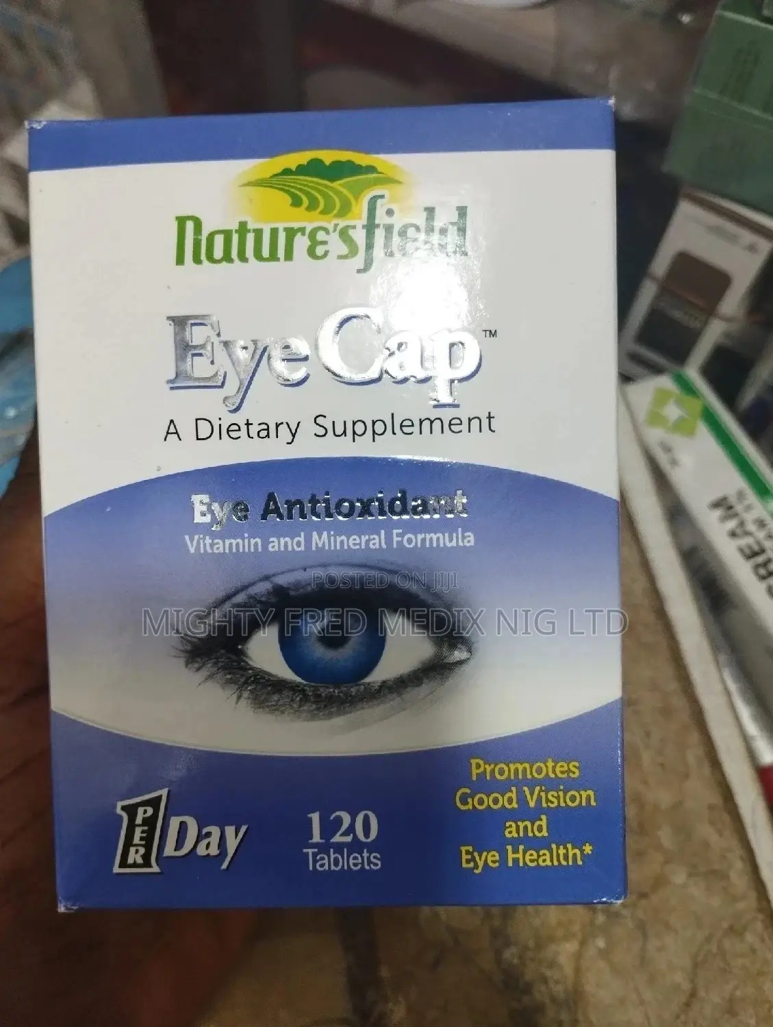 Nature's Field Eye Cap 120 Tablets