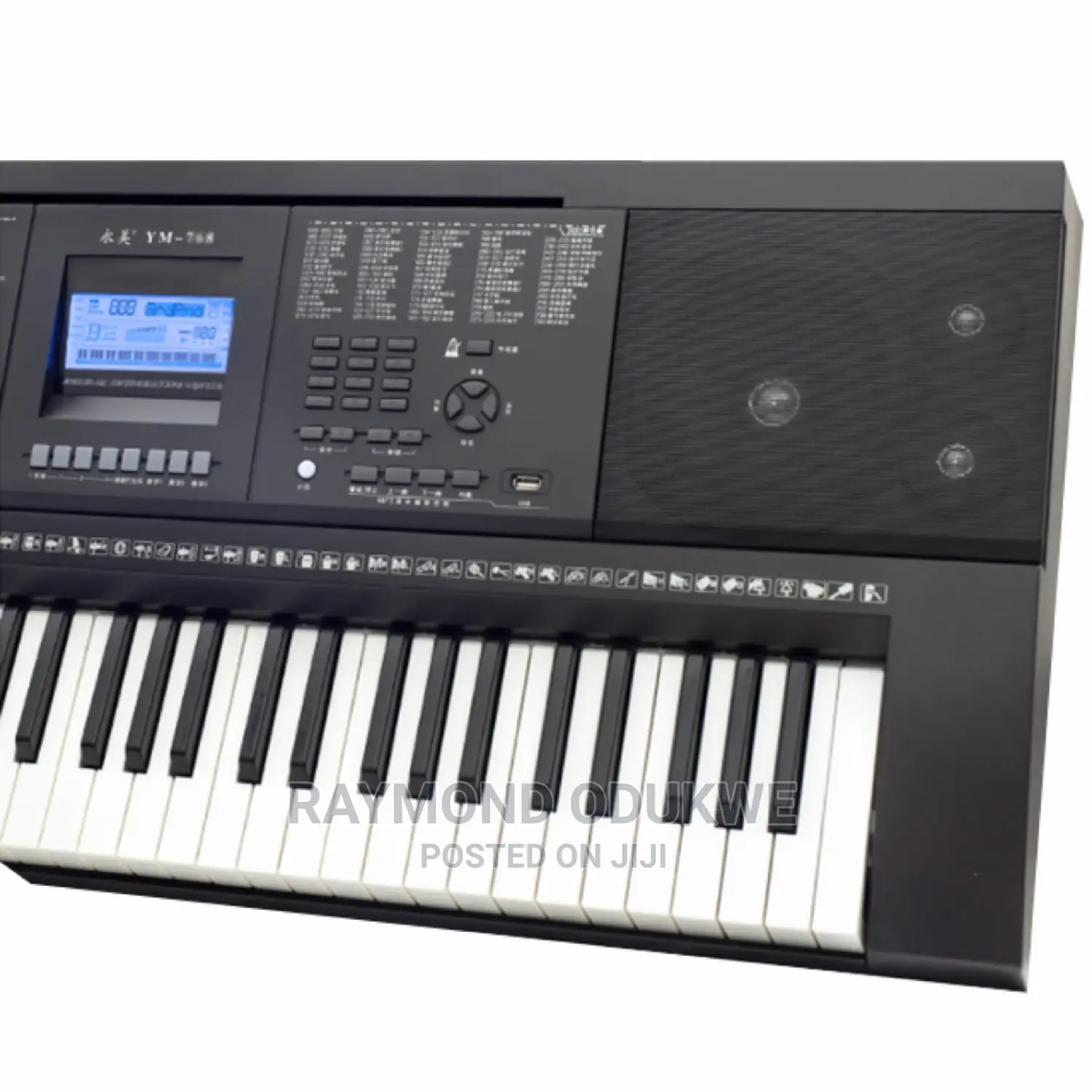 Weighted 61keys Usb/Memory Registration Piano Keyboard