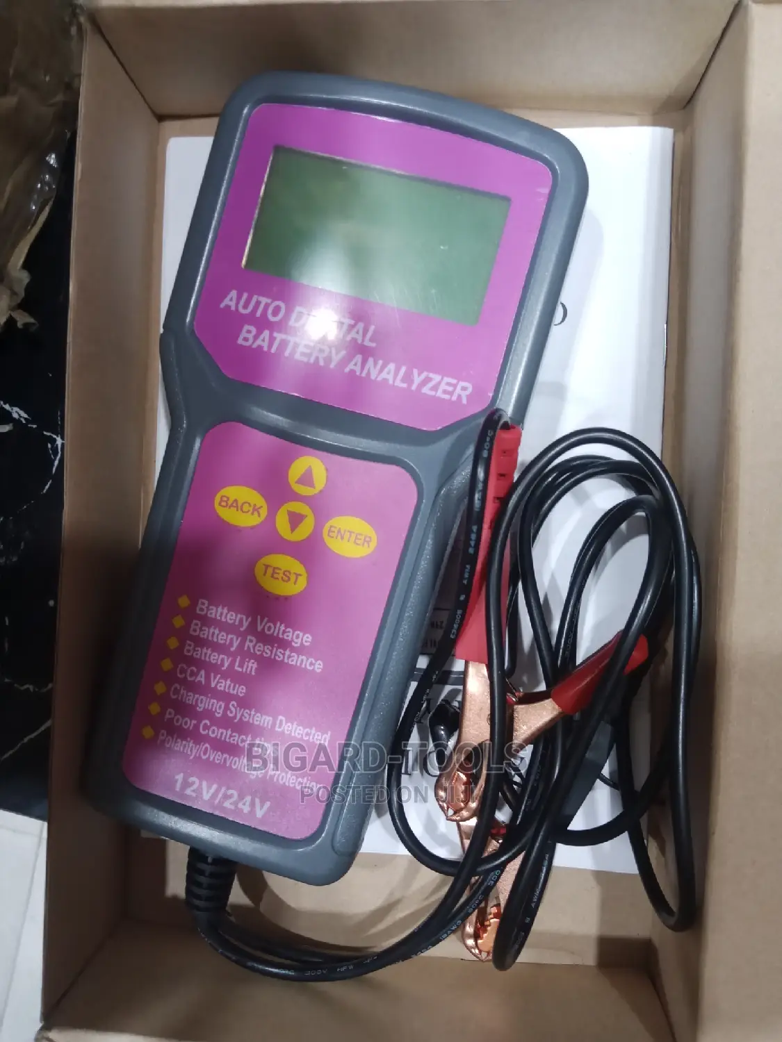 Battery Tester/Analyzer(12v/24v)