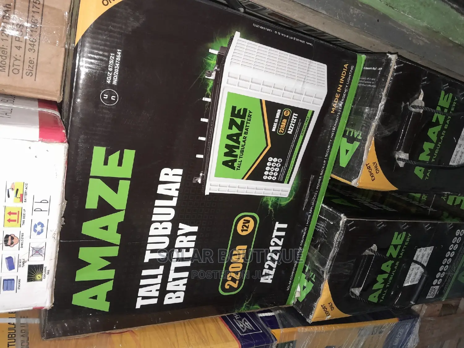 220ah Amaze Tubular Battery