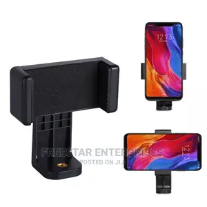 Photo - Tripod Stand Phone Clip Holder. Tripod Phone Mount. Camera.
