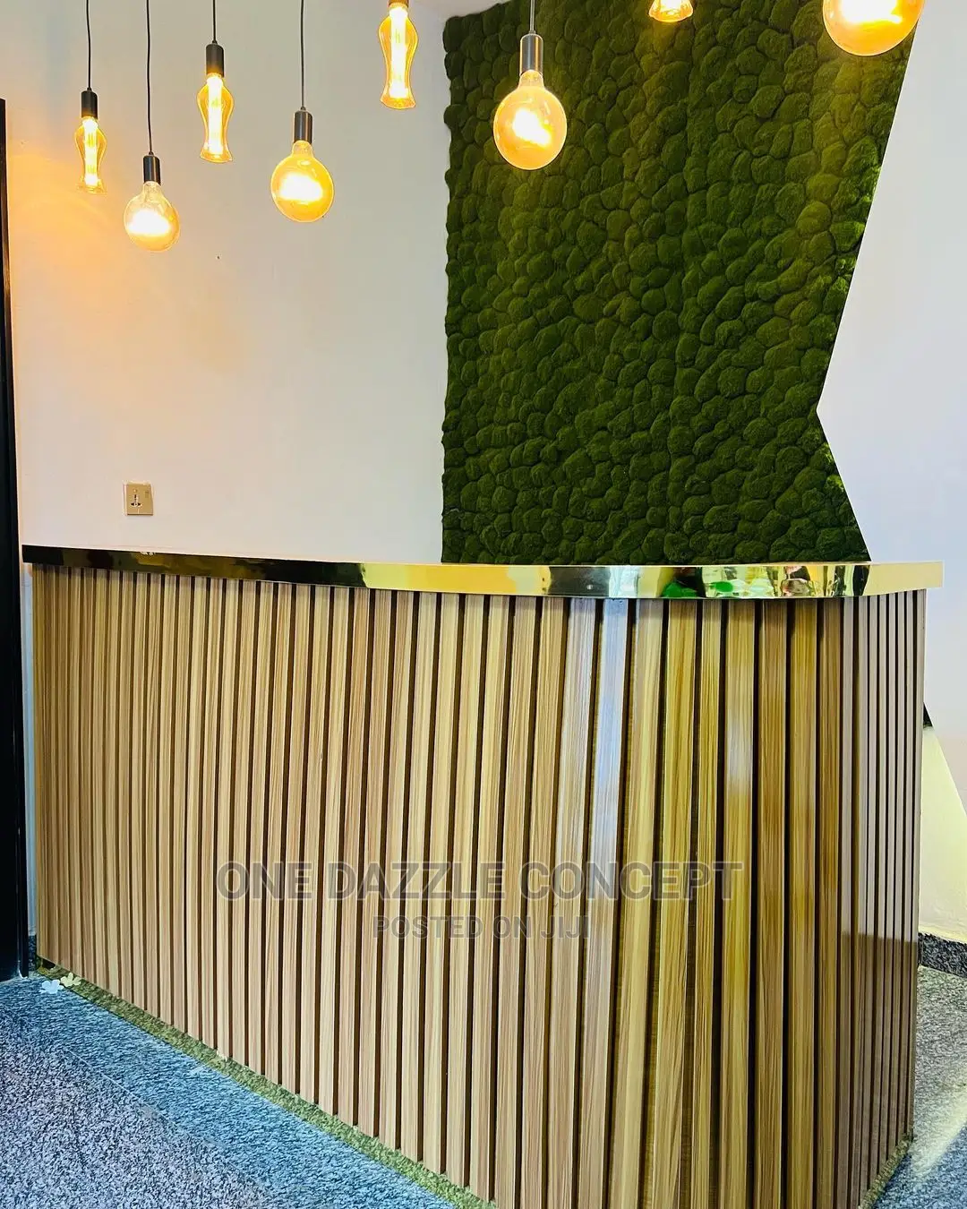 Artificial Moss Wall Installation