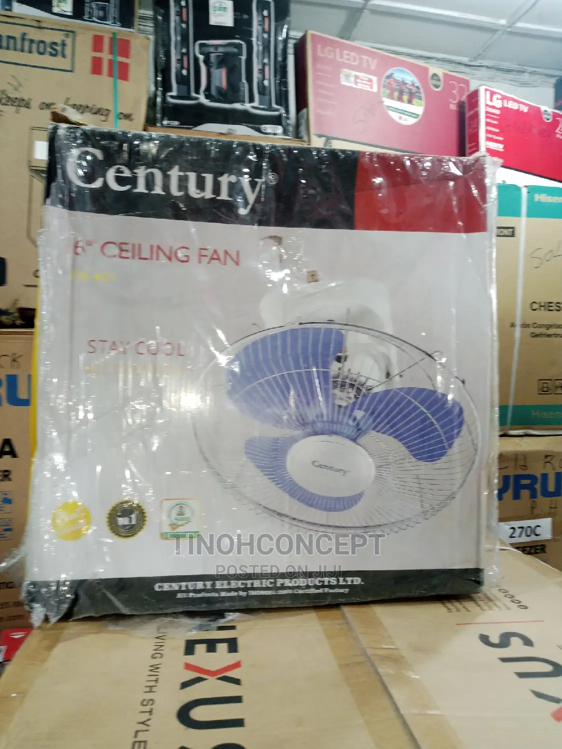 Century Ceiling Fan 16in
