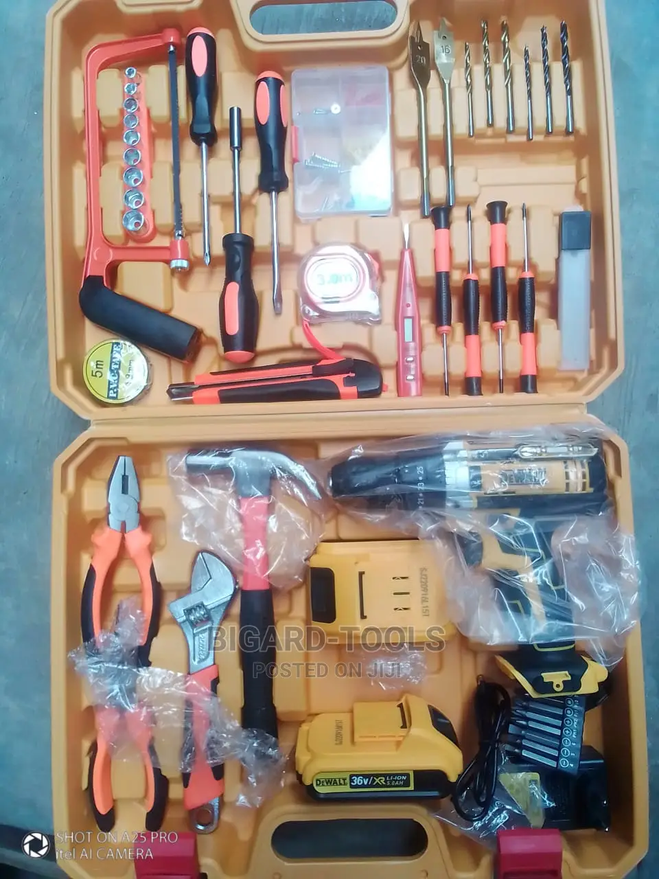 Dewalt Cordless Sets of 48v Screw Machine Toolboxs