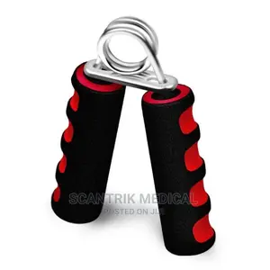 Tight Highly Durable Hand Grip/Fitness Grip (Red, Black)