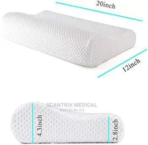 Portable Memory Foam Contour Pillow