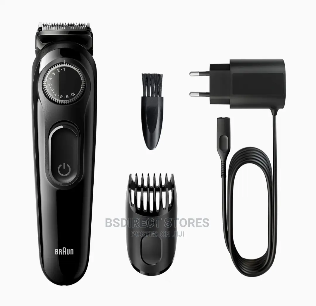 Braun Electric Beard Hair Trimmer, 20 Length Settings