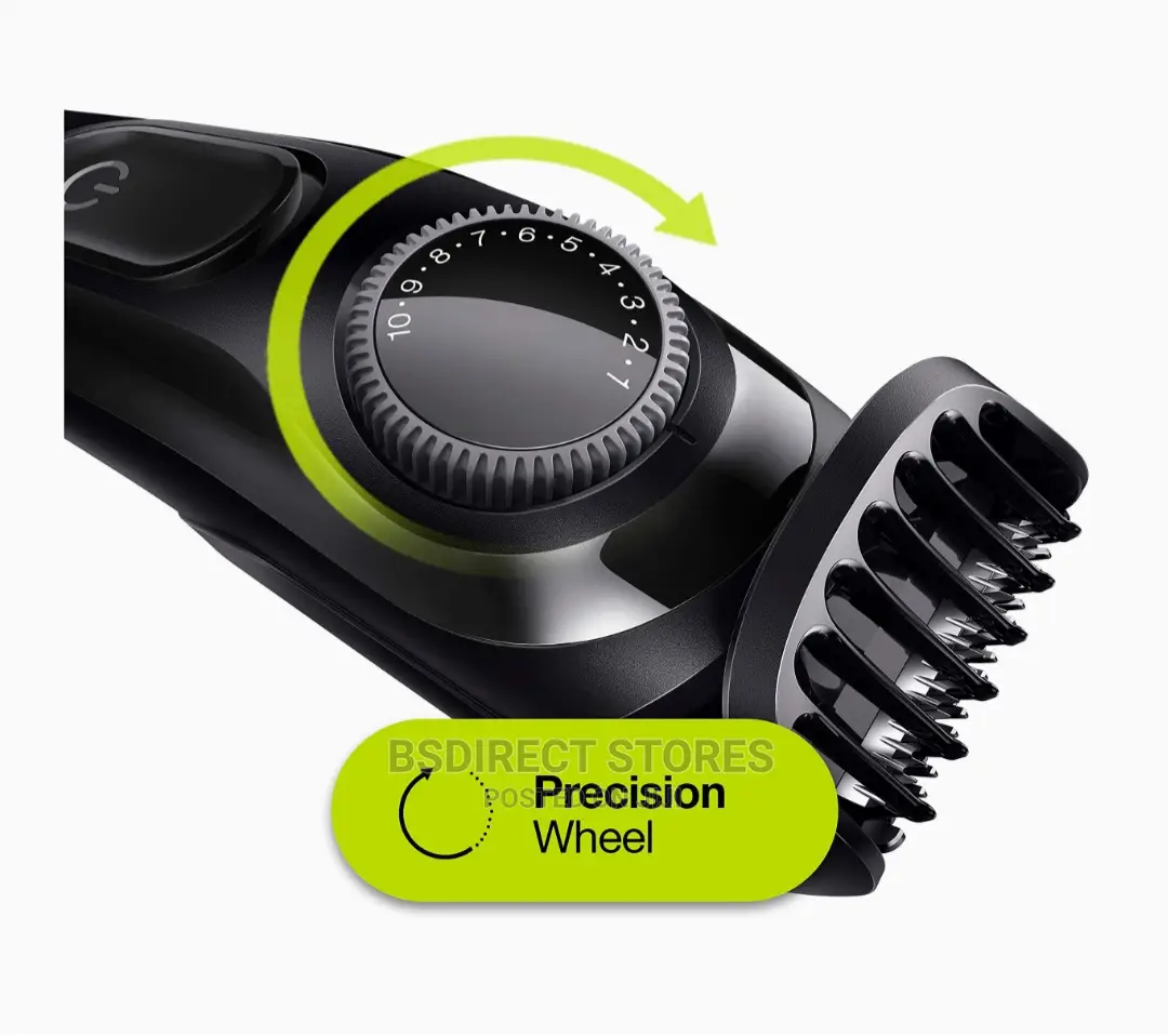 Braun Electric Beard Hair Trimmer, 20 Length Settings
