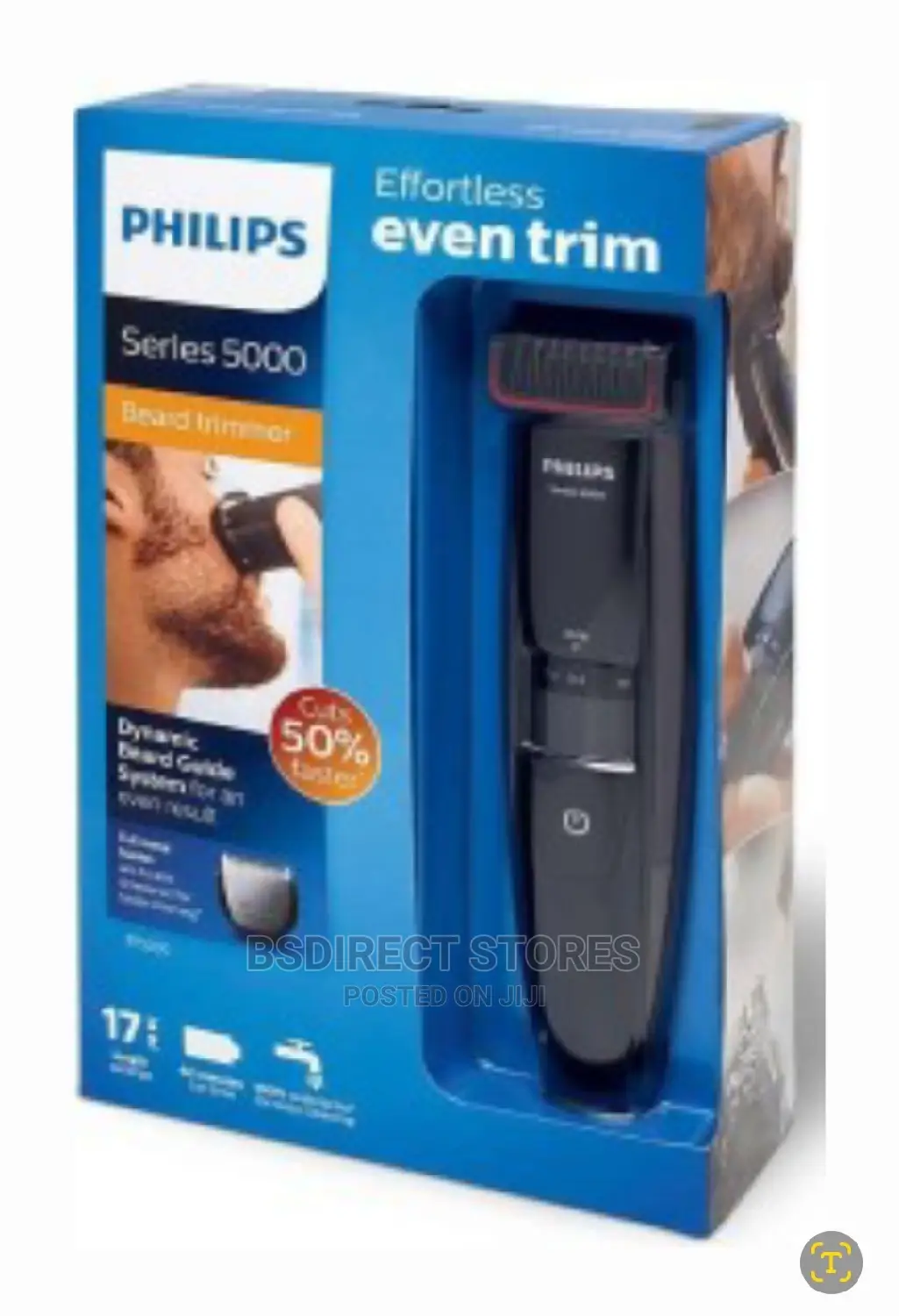 Philips BT5200/16 Series 5000 Beard Trimmer Washable