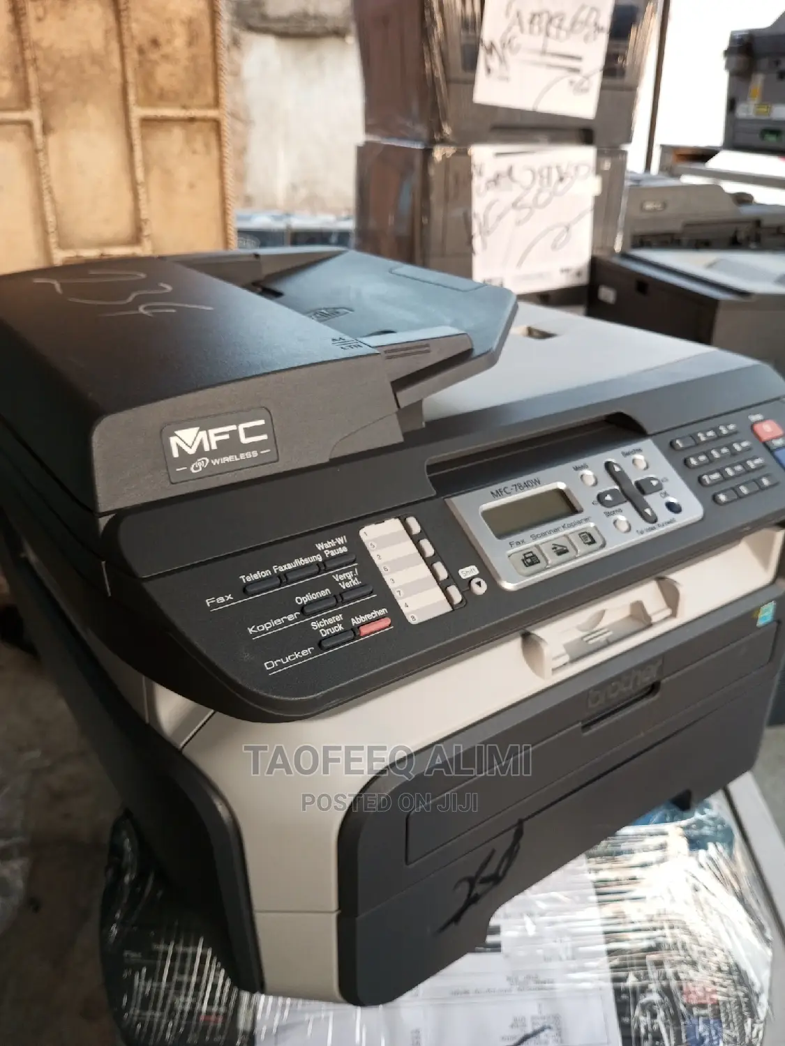 Brother MFC 7840wireless Black/ White Printer