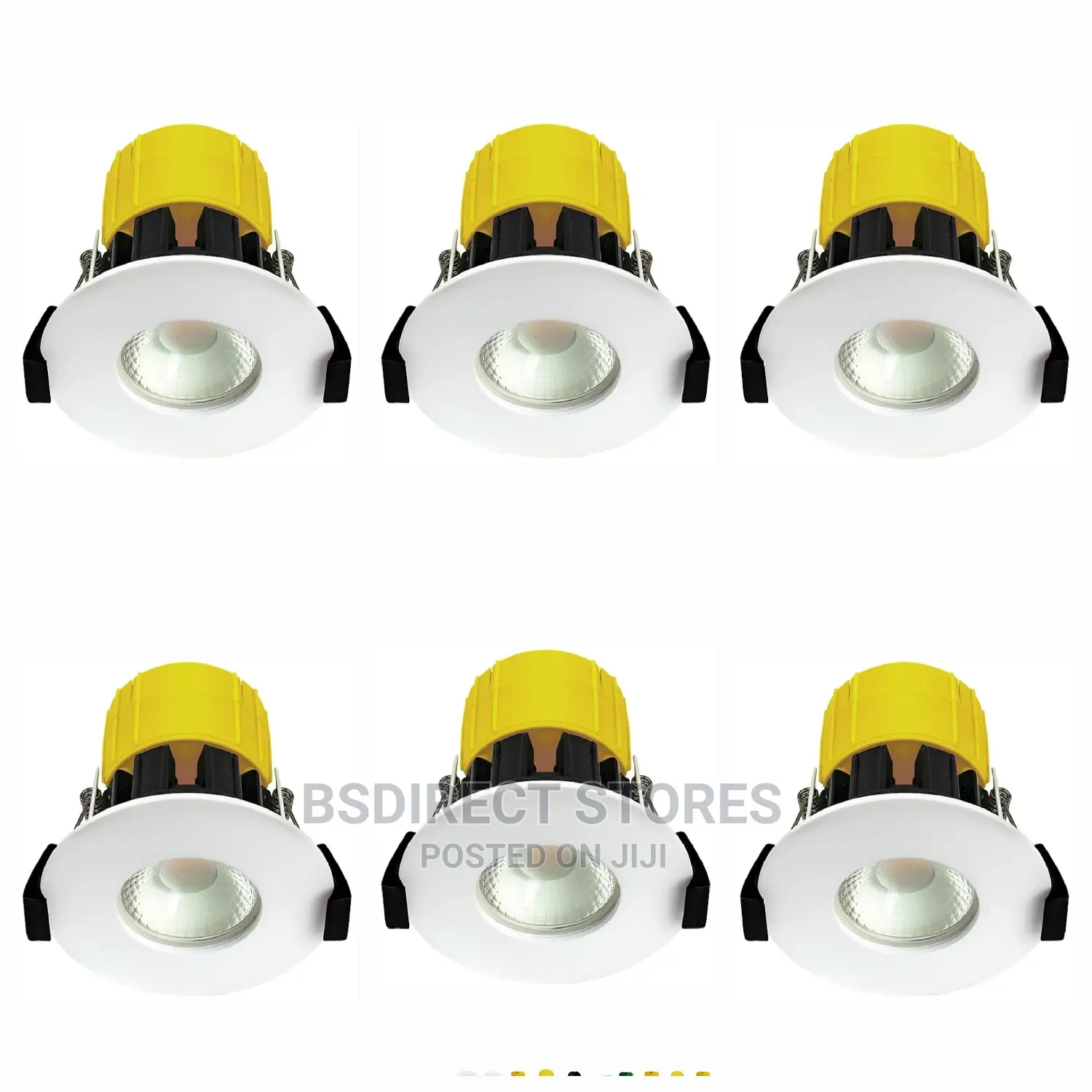 Luceco LED Fire-rated Extra Warm White Downlight Pack Of 6