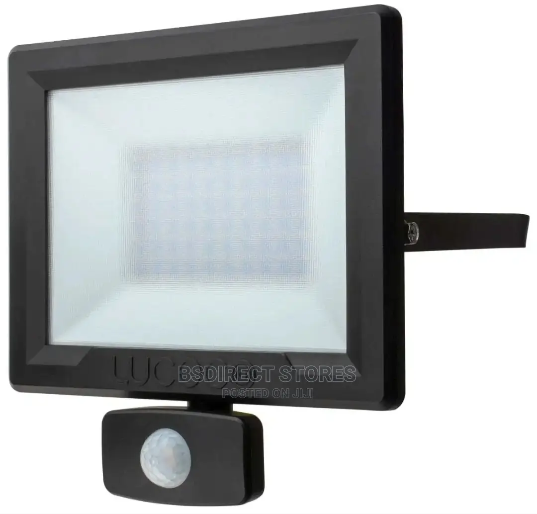 Luceco Slimline 50W LED Floodlight With PIR Motion Sensor