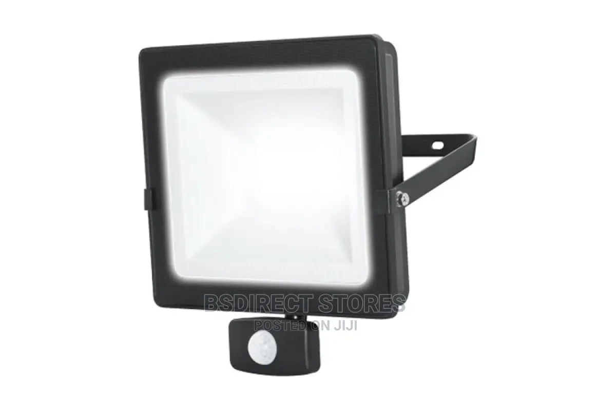 Luceco Slimline 50W LED Floodlight With PIR Motion Sensor
