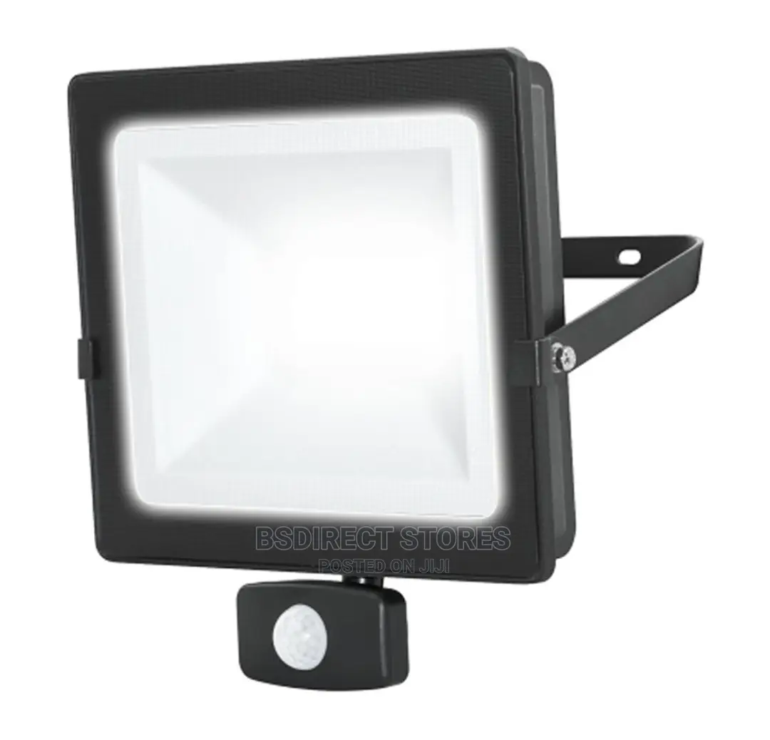 Luceco Slimline 50W LED Floodlight With PIR Motion Sensor