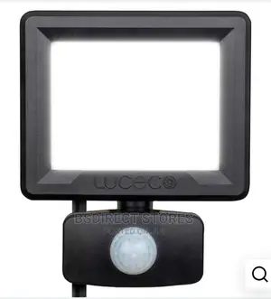 Luceco Slimline 50W LED Floodlight With PIR Motion Sensor