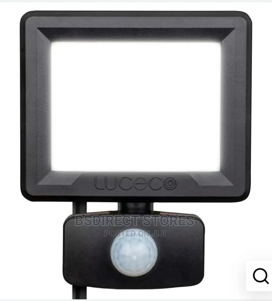 Luceco Slimline 50W LED Floodlight With PIR Motion Sensor