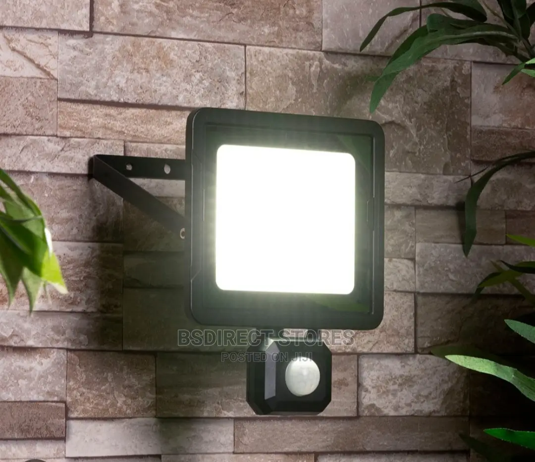 Luceco Slimline 50W LED Floodlight With PIR Motion Sensor