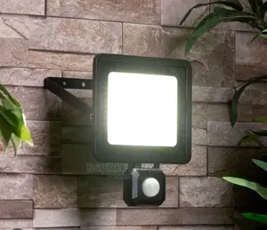 Luceco Slimline 50W LED Floodlight With PIR Motion Sensor