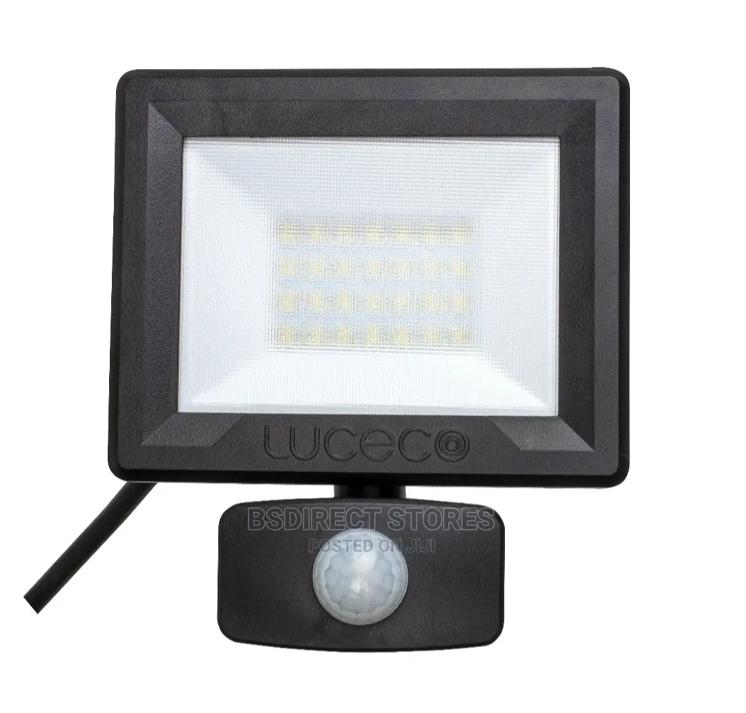 Luceco Slimline 30W LED Eco Floodlight-Pir Motion Sensor