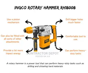 Ingco Rotary Hammer 1800W - RH18008