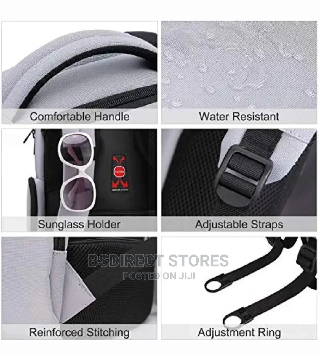 POLARIS Laptop Backpack Hidden Compartment Anti-Theft Zip