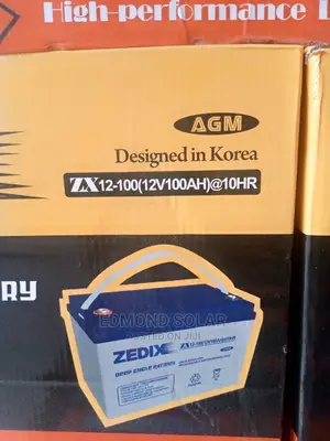 100ah 12V Zedix Solar Battery
