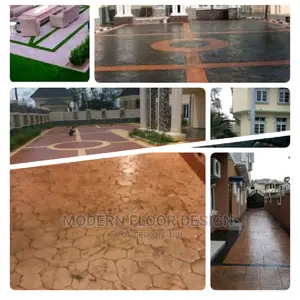 The Concrete Base Stamps Floor