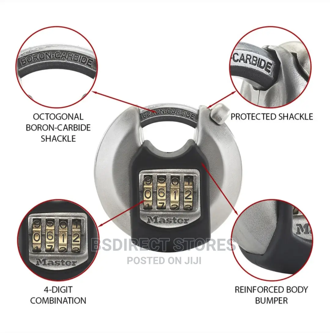 Masterlock High Security Discus Padlock Excell 70 Mm SS