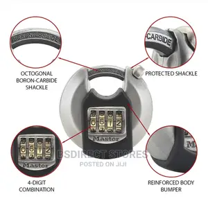 Masterlock High Security Discus Padlock Excell 70 Mm SS