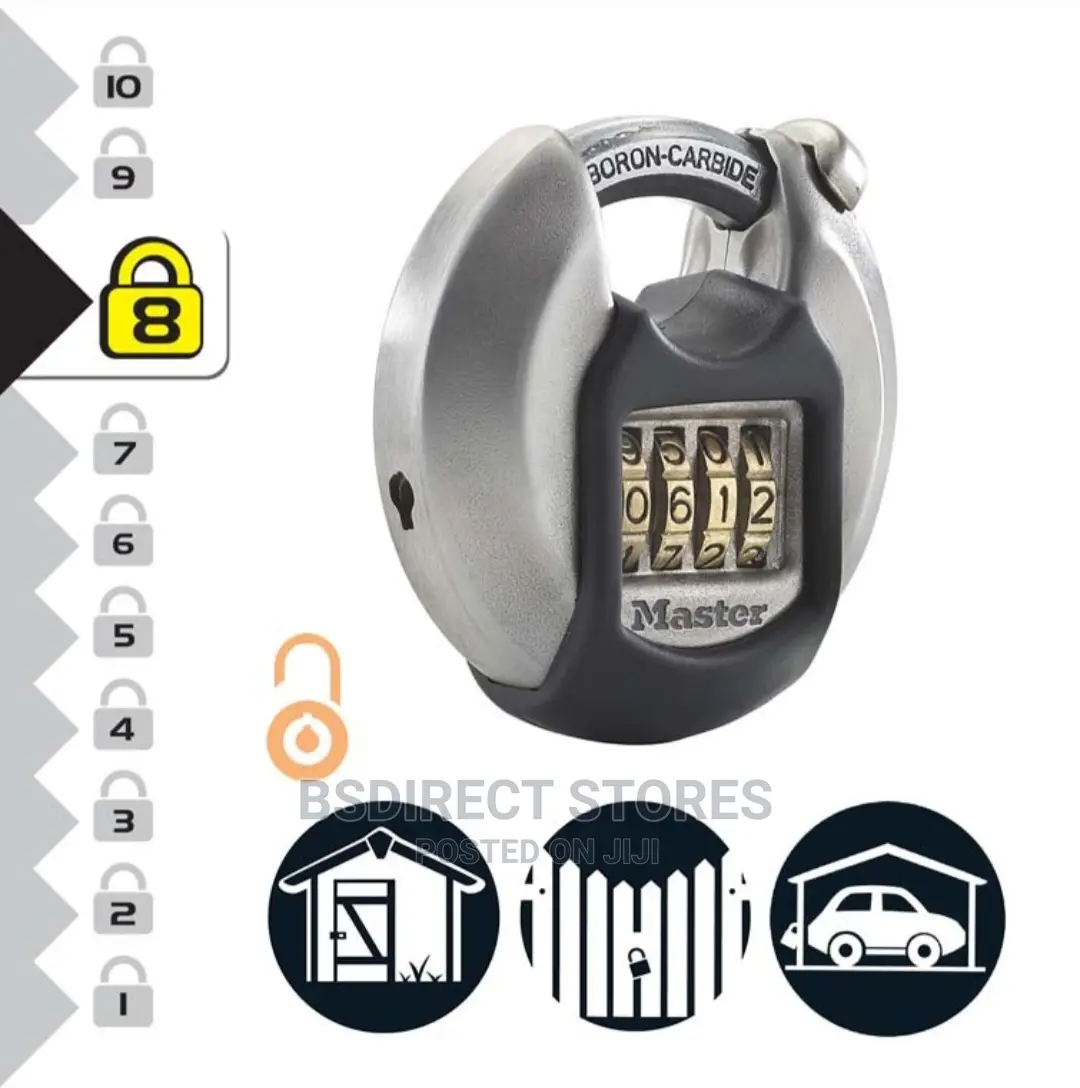 Masterlock High Security Discus Padlock Excell 70 Mm SS