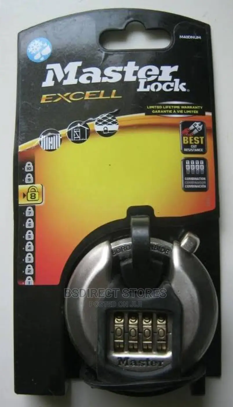Masterlock High Security Discus Padlock Excell 70 Mm SS