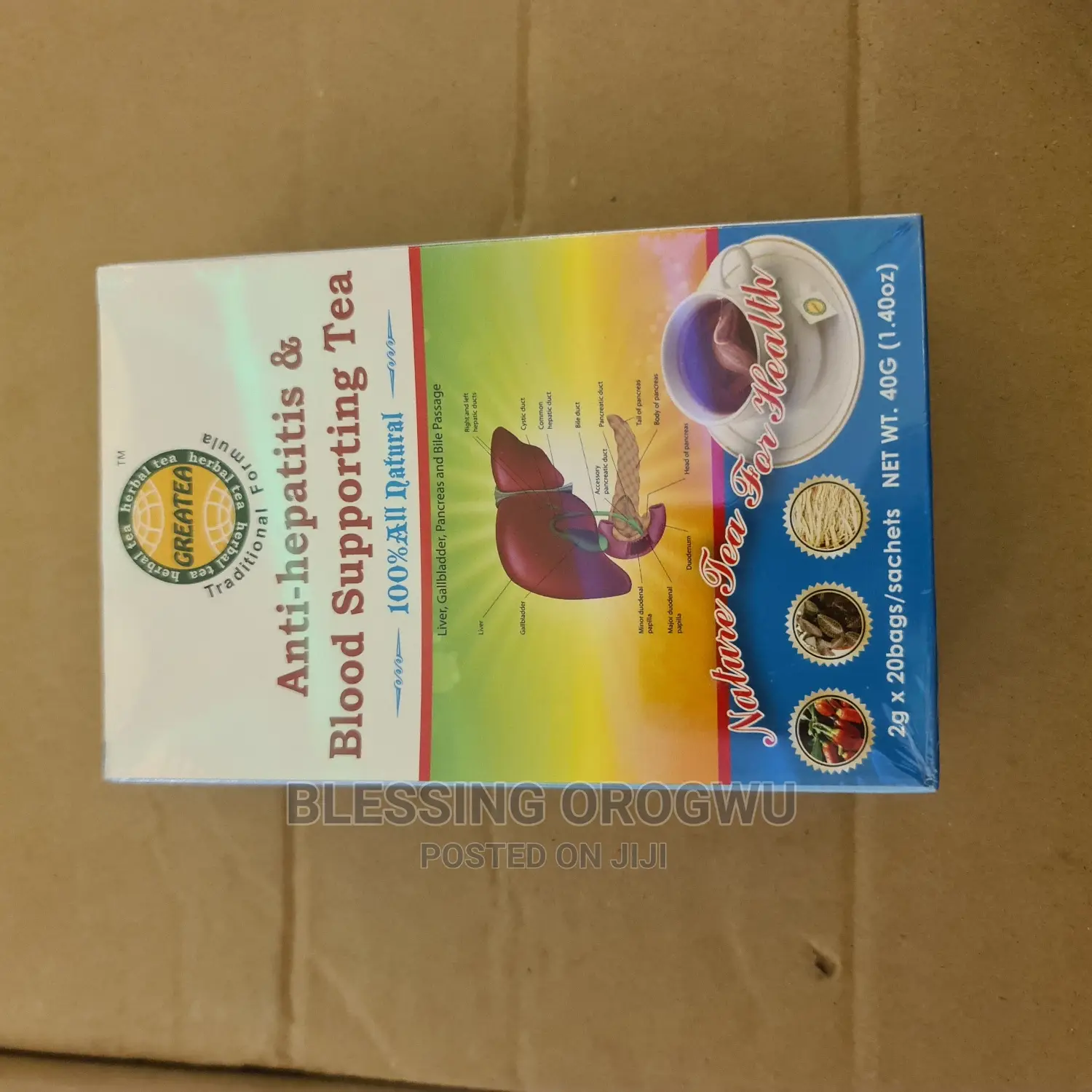 Pure Anti Hepatitis and Blood Supporting Tea