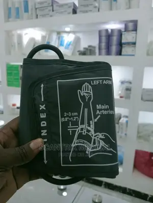 Adult Cuff Checking Blood Pressure