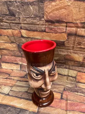 Ceramic Tiki Mug