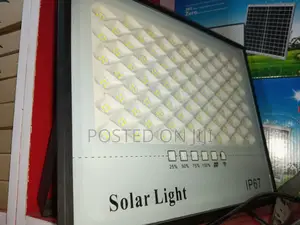 100W Solar Square Flood Street Light IP67