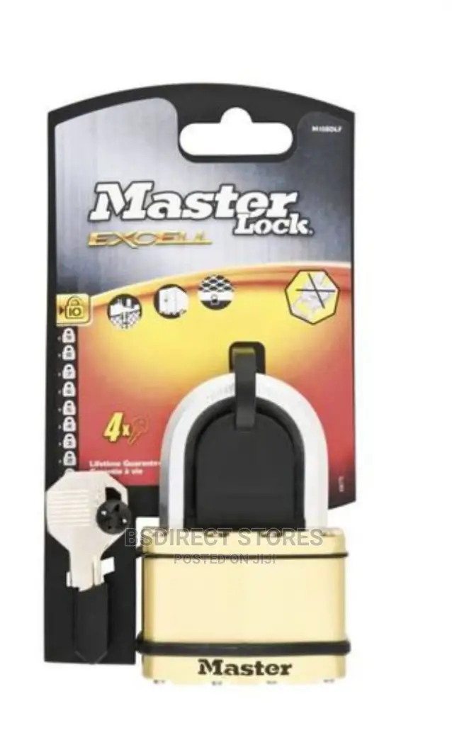 Masterlock Excell Brass Finish Maximum Security 64mm Padlock