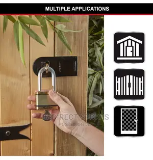 Masterlock Excell Brass Finish Maximum Security 64mm Padlock