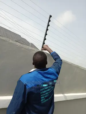 Electric Fence Security on Plot of Land